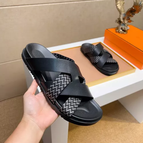 Replica Hermes Slippers For Women #1357012 $56.00 USD for Wholesale