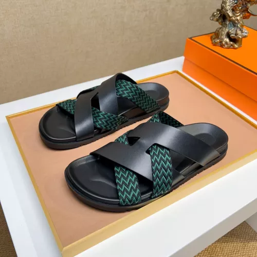 Wholesale Hermes Slippers For Men #1357017 $56.00 USD, Wholesale Quality Replica Hermes Slippers