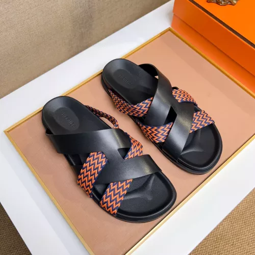 Replica Hermes Slippers For Women #1357018 $56.00 USD for Wholesale
