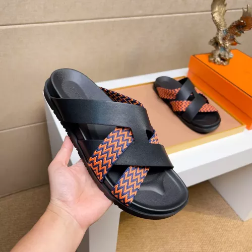 Replica Hermes Slippers For Women #1357018 $56.00 USD for Wholesale