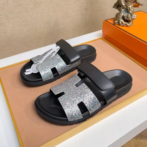 Wholesale Hermes Slippers For Men #1357023 $60.00 USD, Wholesale Quality Replica Hermes Slippers