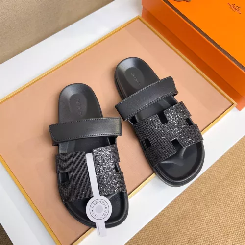 Replica Hermes Slippers For Women #1357024 $60.00 USD for Wholesale