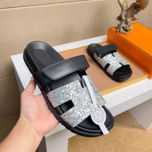 Replica Hermes Slippers For Men #1357027 $60.00 USD for Wholesale