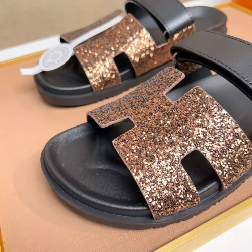 Replica Hermes Slippers For Women #1357028 $60.00 USD for Wholesale