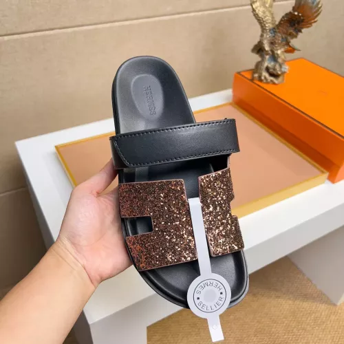 Replica Hermes Slippers For Men #1357029 $60.00 USD for Wholesale