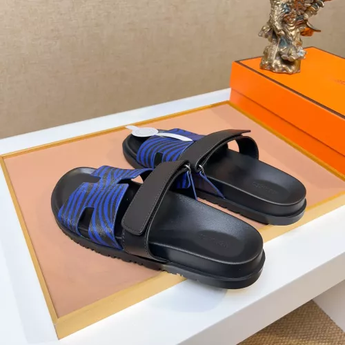 Replica Hermes Slippers For Men #1357049 $56.00 USD for Wholesale