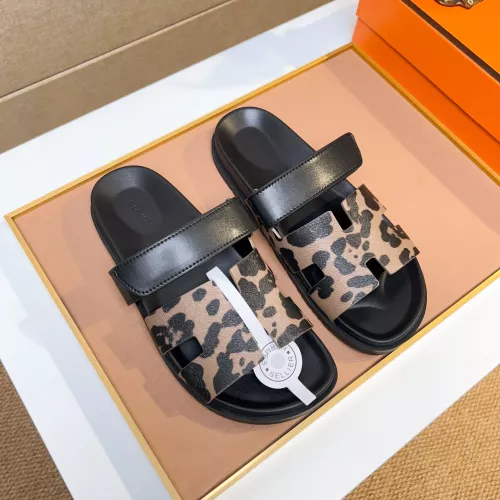 Replica Hermes Slippers For Men #1357051 $56.00 USD for Wholesale