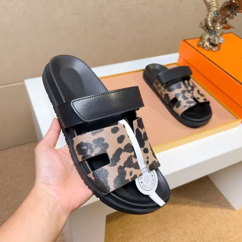 Replica Hermes Slippers For Men #1357051 $56.00 USD for Wholesale