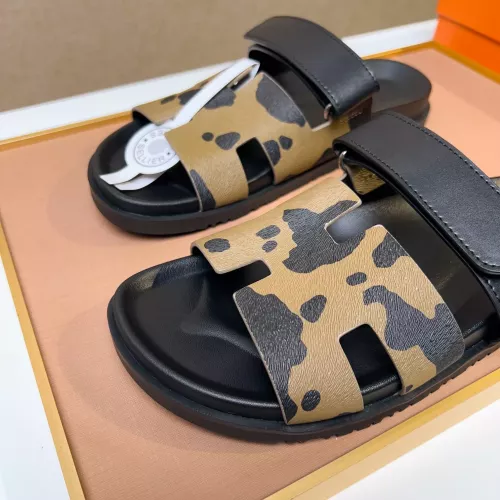 Replica Hermes Slippers For Men #1357053 $56.00 USD for Wholesale