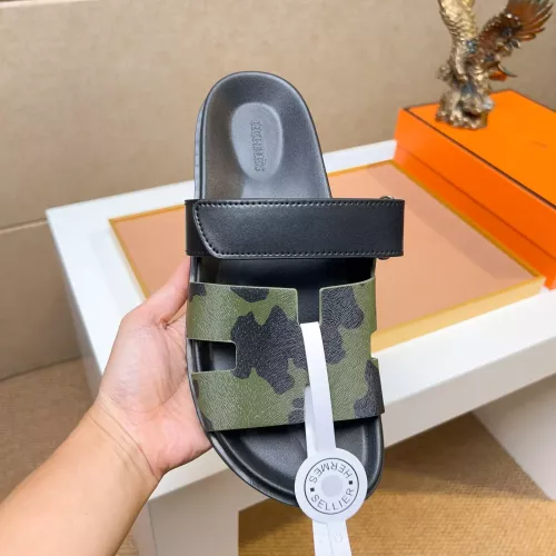 Replica Hermes Slippers For Women #1357062 $56.00 USD for Wholesale
