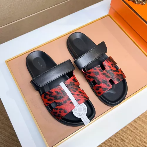Replica Hermes Slippers For Men #1357076 $56.00 USD for Wholesale
