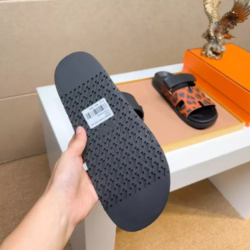 Replica Hermes Slippers For Men #1357087 $56.00 USD for Wholesale