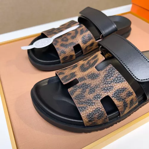 Replica Hermes Slippers For Men #1357089 $56.00 USD for Wholesale