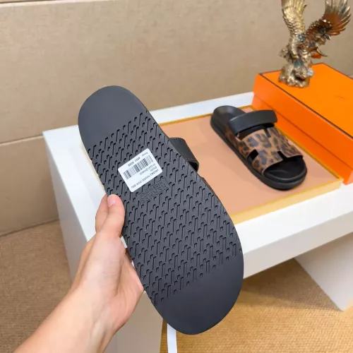 Replica Hermes Slippers For Men #1357089 $56.00 USD for Wholesale