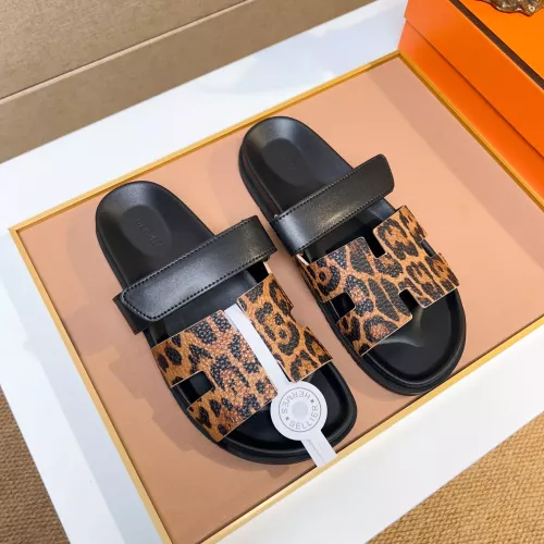 Replica Hermes Slippers For Men #1357092 $56.00 USD for Wholesale