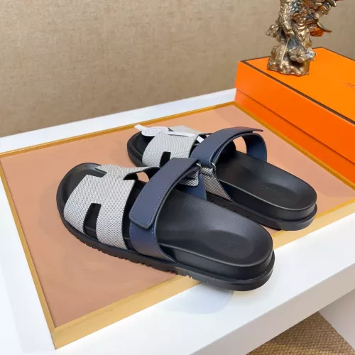 Replica Hermes Slippers For Men #1357100 $56.00 USD for Wholesale