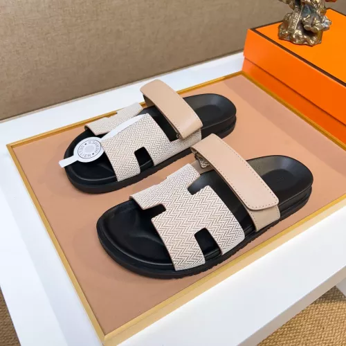Wholesale Hermes Slippers For Men #1357103 $56.00 USD, Wholesale Quality Replica Hermes Slippers