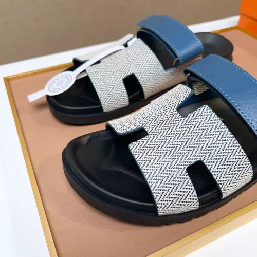 Replica Hermes Slippers For Men #1357109 $56.00 USD for Wholesale