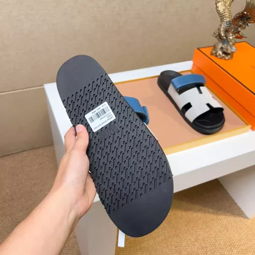 Replica Hermes Slippers For Men #1357109 $56.00 USD for Wholesale