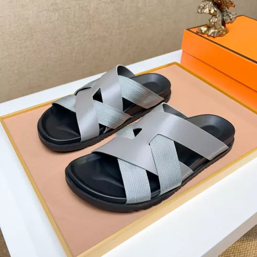 Wholesale Hermes Slippers For Men #1357111 $56.00 USD, Wholesale Quality Replica Hermes Slippers
