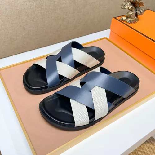 Wholesale Hermes Slippers For Men #1357121 $56.00 USD, Wholesale Quality Replica Hermes Slippers
