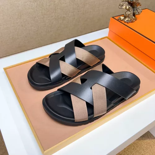 Wholesale Hermes Slippers For Men #1357125 $56.00 USD, Wholesale Quality Replica Hermes Slippers