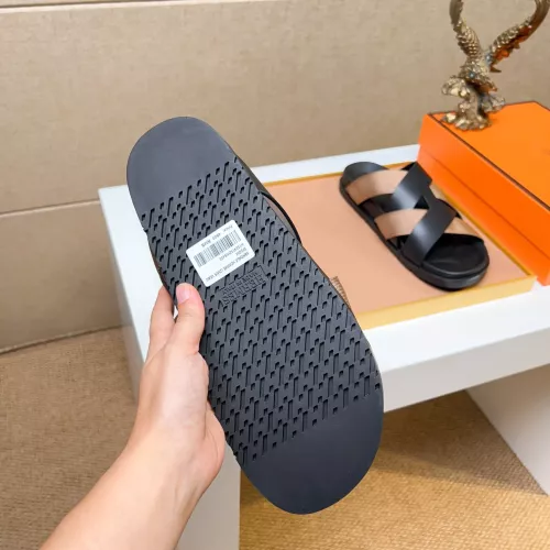 Replica Hermes Slippers For Men #1357125 $56.00 USD for Wholesale