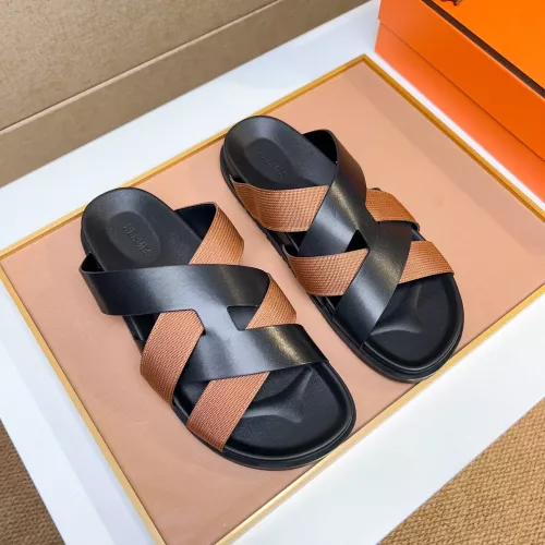Replica Hermes Slippers For Women #1357126 $56.00 USD for Wholesale