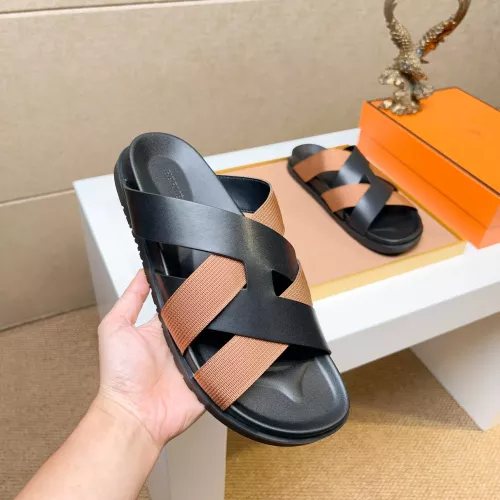 Replica Hermes Slippers For Women #1357126 $56.00 USD for Wholesale