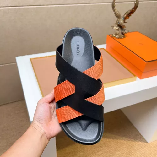 Replica Hermes Slippers For Women #1357128 $56.00 USD for Wholesale