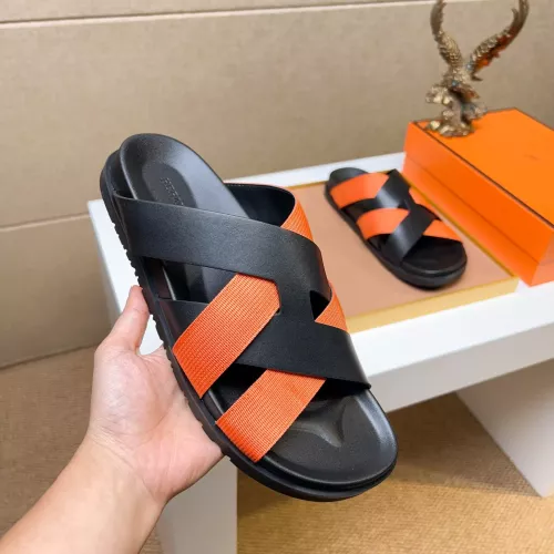 Replica Hermes Slippers For Women #1357128 $56.00 USD for Wholesale