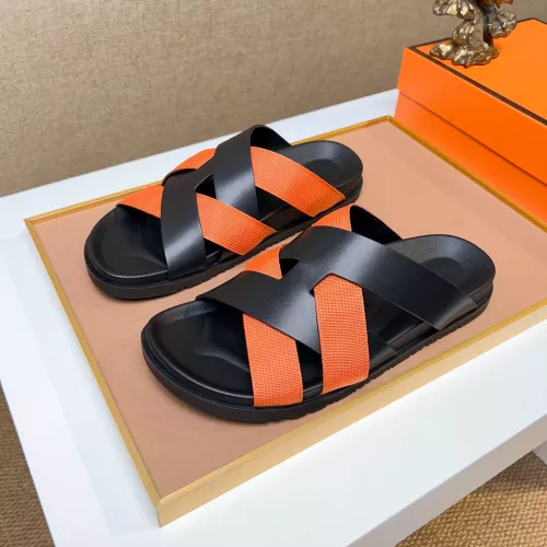 Wholesale Hermes Slippers For Men #1357129 $56.00 USD, Wholesale Quality Replica Hermes Slippers