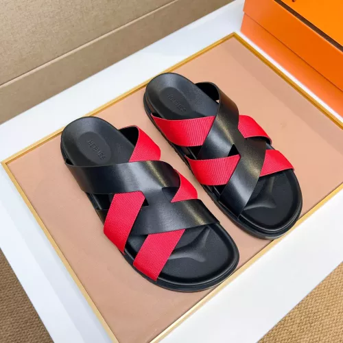 Replica Hermes Slippers For Men #1357131 $56.00 USD for Wholesale