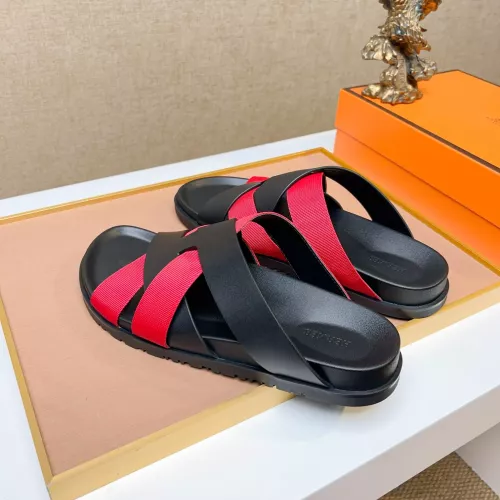 Replica Hermes Slippers For Men #1357131 $56.00 USD for Wholesale