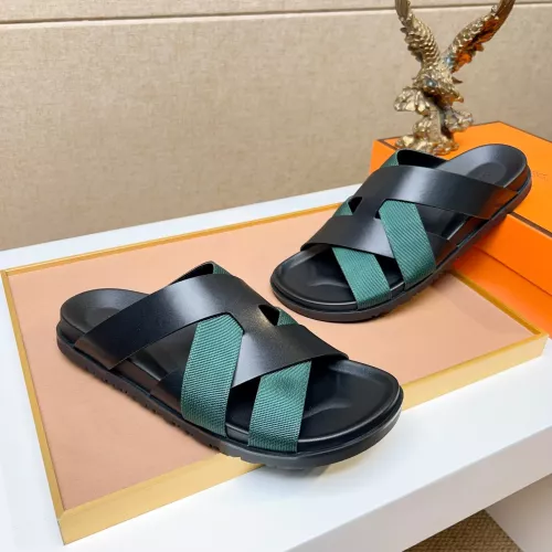 Replica Hermes Slippers For Women #1357134 $56.00 USD for Wholesale