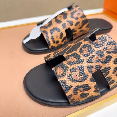 Replica Hermes Slippers For Men #1357152 $48.00 USD for Wholesale