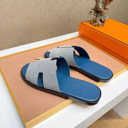 Replica Hermes Slippers For Men #1357158 $48.00 USD for Wholesale