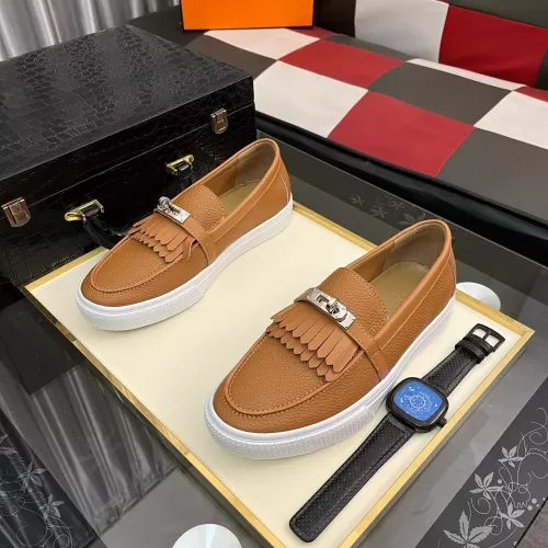 Replica Hermes Casual Shoes For Men #1357211 $72.00 USD for Wholesale
