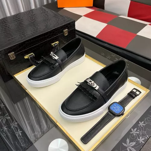 Replica Hermes Casual Shoes For Men #1357214 $72.00 USD for Wholesale