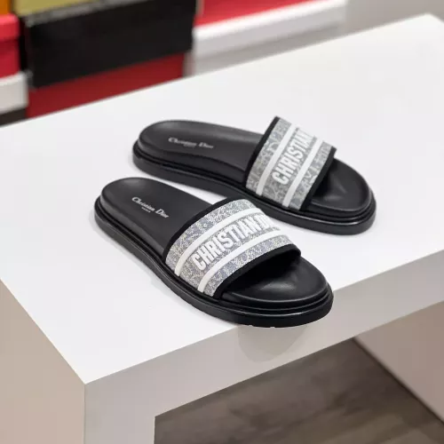 Replica Christian Dior Slippers For Men #1357304 $60.00 USD for Wholesale