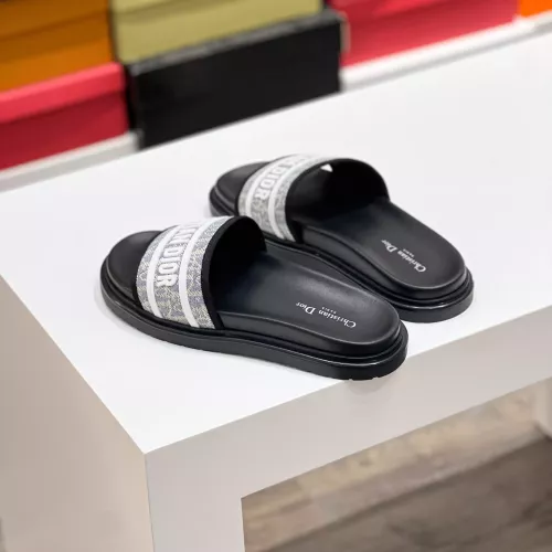 Replica Christian Dior Slippers For Men #1357304 $60.00 USD for Wholesale