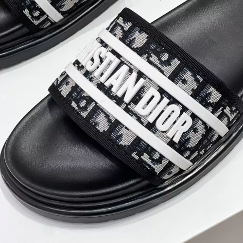 Replica Christian Dior Slippers For Men #1357306 $60.00 USD for Wholesale