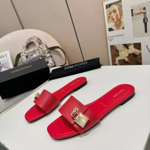 Wholesale Tom Ford Slippers For Women #1357330 $82.00 USD, Wholesale Quality Replica Tom Ford Slippers