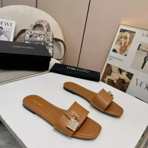 Wholesale Tom Ford Slippers For Women #1357337 $82.00 USD, Wholesale Quality Replica Tom Ford Slippers