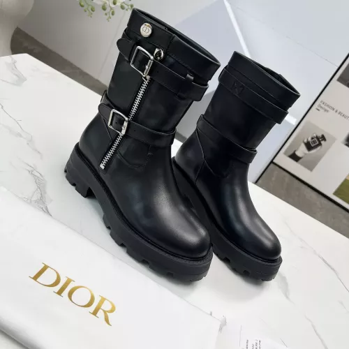 Wholesale Christian Dior Boots For Women #1357343 $132.00 USD, Wholesale Quality Replica Christian Dior Boots