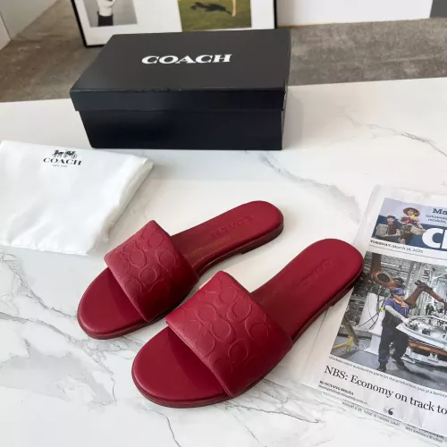 Wholesale Coach Slippers For Women #1357346 $82.00 USD, Wholesale Quality Replica Coach Slippers