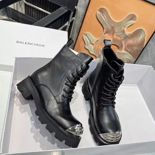 Wholesale Balenciaga Boots For Women #1357370 $118.00 USD, Wholesale Quality Replica Balenciaga Boots
