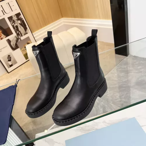 Wholesale Prada Boots For Women #1357387 $115.00 USD, Wholesale Quality Replica Prada Boots