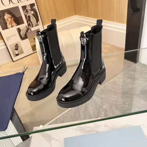 Wholesale Prada Boots For Women #1357389 $115.00 USD, Wholesale Quality Replica Prada Boots
