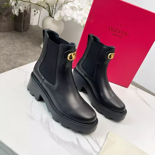 Wholesale Valentino Boots For Women #1357390 $115.00 USD, Wholesale Quality Replica Valentino Boots